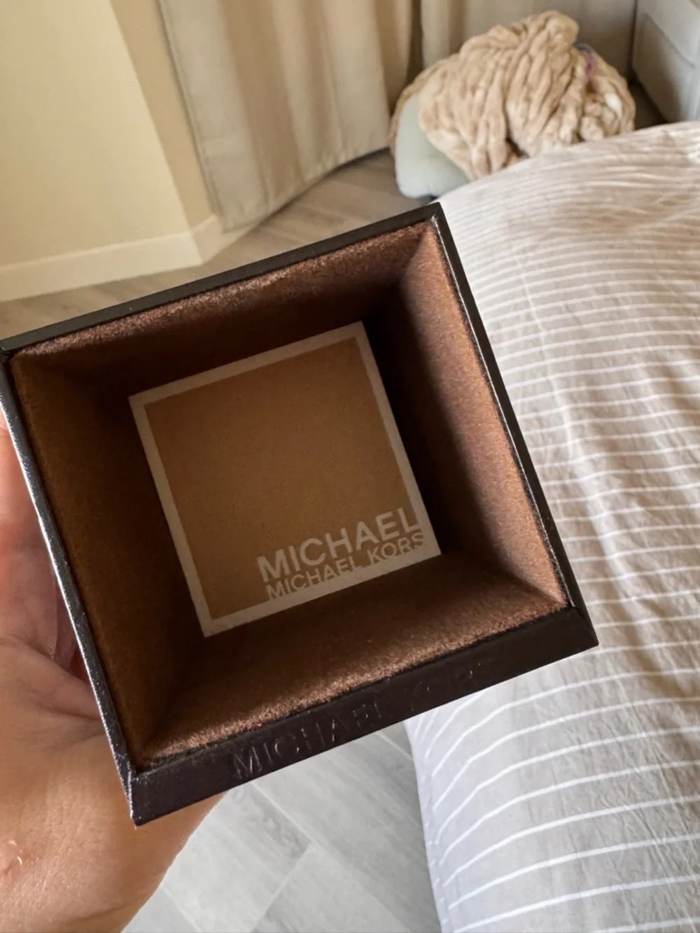 Michael Kors Rose Gold Crystal Pavé Bracelet Watch - Picture 5 of 5